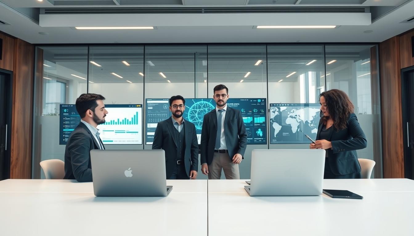 Digital integration architecture and business data flow